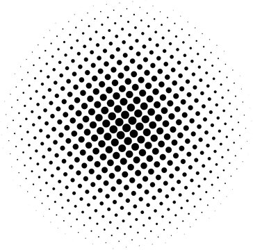 Circle dotted background.Pop art comic style vector illustration