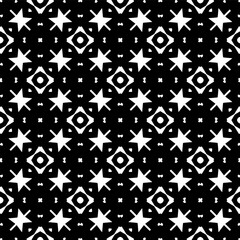 Seamless pattern. Figures ornament.Black and white  pattern for fashion, textile design,  on wall paper, wrapping paper, fabrics and home decor.
