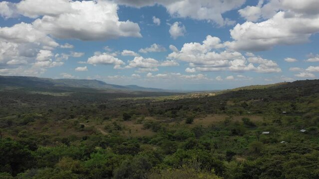Mountain landscape Omo Kibish Ethiopia