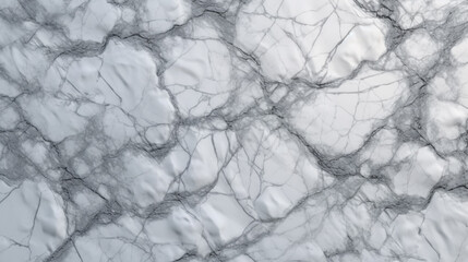 old white marble texture round plan. Generative Ai.