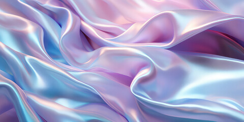 Obraz premium Fiber glass texture, holographic background wallpaper. 3d render illustration style backdrop.