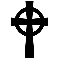 celtic cross vector