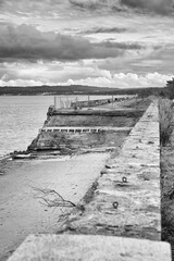 Krieg, Ruine, Bomben, Ukraine, schwarzes Meer, Schwarzmeerk&uuml;ste, Ostsee, R&uuml;gen, Binz, Prora, Weltkrieg, meer, architektur, himmel, wasser, Verfall, ozean, bauwerk, alt, wand, bootssteg, historisch