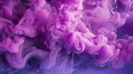 Fototapeta premium Dense Dark Purple Liquid Smoky Abstract Background Generative AI