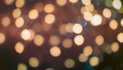 abstract light of christmas background, Abstract cream background with blurry festival lights and outdoor celebration bokeh