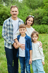 Fototapeta premium friendly family together