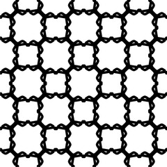 Black and white  pattern . Figures ornament.Seamless pattern for fashion, textile design,  on wall paper, wrapping paper, fabrics and home decor.