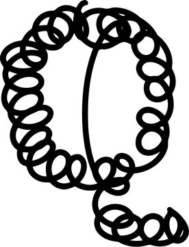 recommend clip art: Spring Font Letter Q