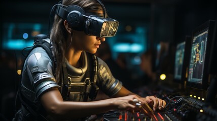 Dynamic Beats and Dazzling Lights: Experience the Ultimate Nightlife Spectacle with DJ, Music, and Fun-Filled Party!, generative AI