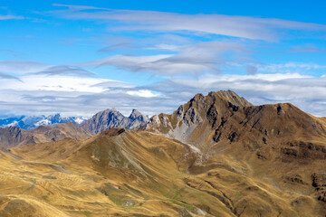 Paysages de montagne, savoie (Alpes)