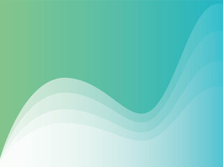 3d Abstract Wavy Gradient Background. Gradient Background