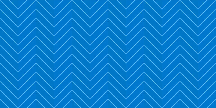 Blue background pattern seamless geometric line abstract wave design vector.