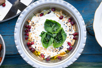 Traditional Ottoman Cuisine Dishes (Osmanli Mutfagi) Photograph, Uskudar Istanbul, Turkey (Turkey)