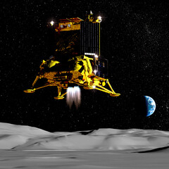 Lunar lander © Mechanik