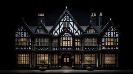 Fototapeta premium houses in the night