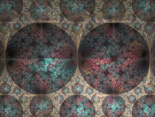 Imaginatory fractal abstract background Image