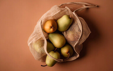 pears in a basket