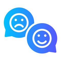 chat gradient icon
