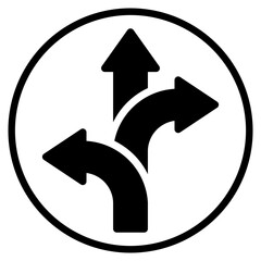 direction glyph icon