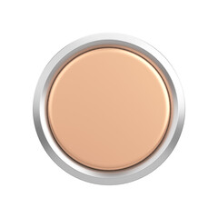 3D button. Empty button. 3D illustration.