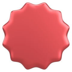 Unchecked checkbox. Empty checkbox. 3D illustration.