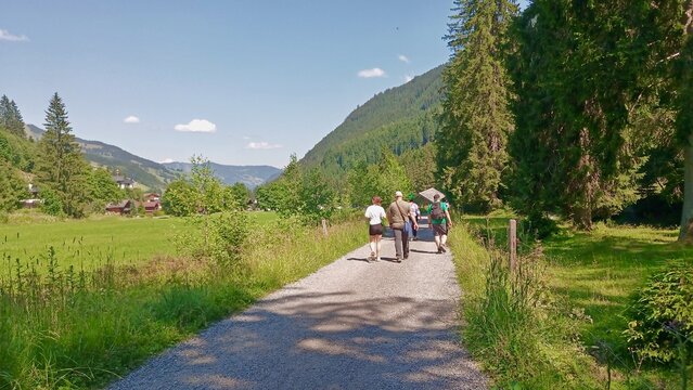 Der Talschluss bei Hinterglemm