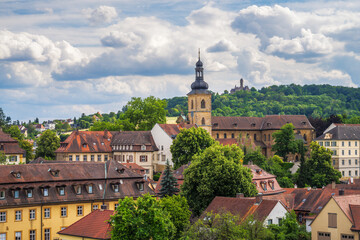 Obraz premium View over the historic city of Bamberg