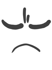 black and white paint brush