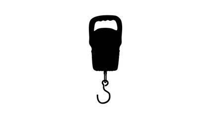 Fishing scale silhouette © OMIA