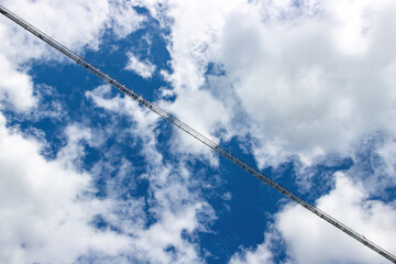 Skywalk Suspension bridge in Willingen, Germany
