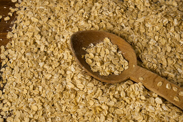 Organic oat, oat meal .