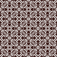 Black and white  pattern . Figures ornament.Seamless pattern for fashion, textile design,  on wall paper, wrapping paper, fabrics and home decor.