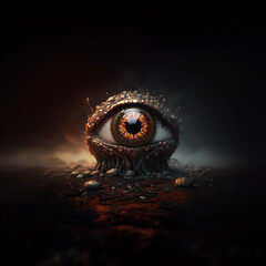 eye in the night