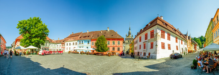 Stundturm, Schäßburg, Sighișoara, Rumänien 