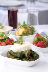 Turkish appetizer plate