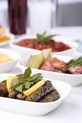 Turkish appetizer plate