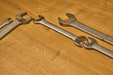 old style classic wrenches