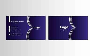 business card template