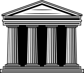 judge office silhouette