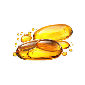 A supplement oil containing fish oil, omega 3, omega 6, omega 9, vitamins A, D, E, and flaxseed oil.