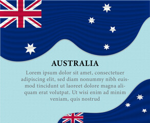 Australia National day template