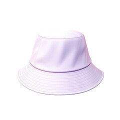 White bucket hat