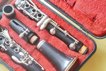 ラリネット。吹奏楽部に入部したての小学四年生が使っている管楽器。