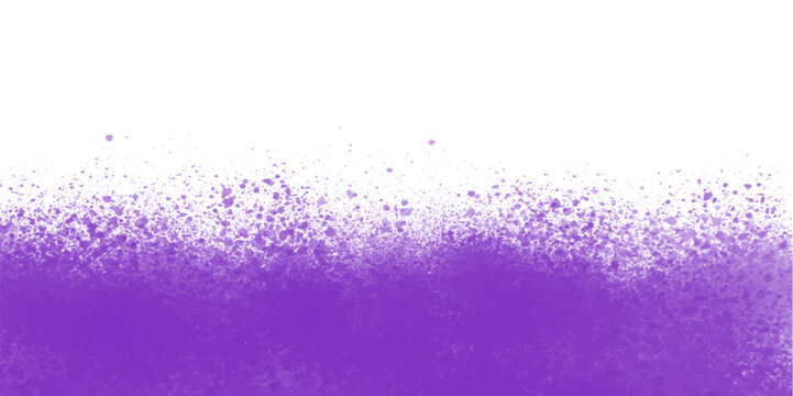 Abstract Purple splash on canvas Vector art design illustration violet, bright, decoration, pattern. Abstract background with bubbles. Light pink and purple watercolor background on white canvas.