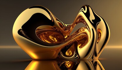 Liquid Molten Gold, Generative AI