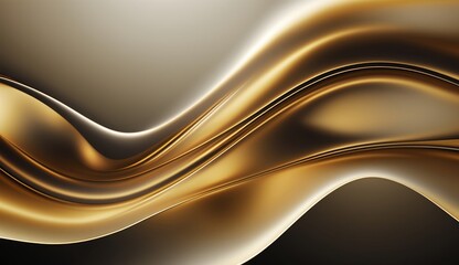 Abstract gold background, Generative AI