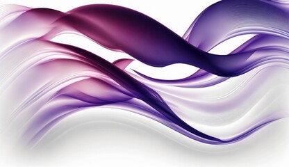 Purple Waves on White, Generative AI
