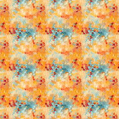 Autumn colors an impressionist pattern.