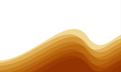 abstract bronze yellow wave background