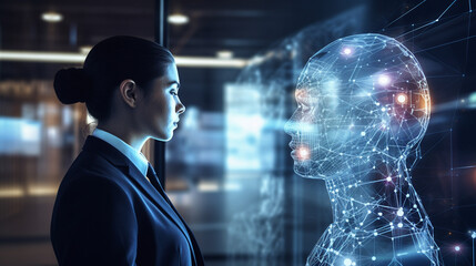 AI Assistant Writing with Robotic Arms: Intelligent Virtual Support